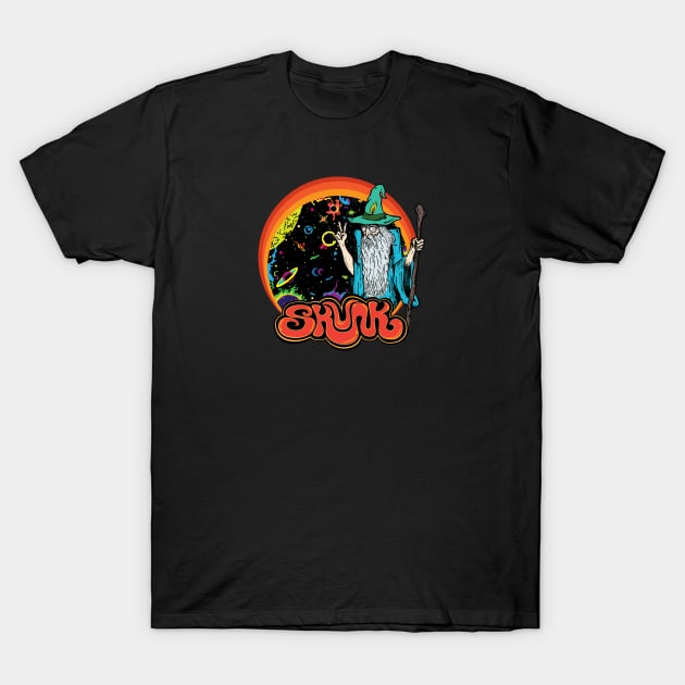 Skunk Wizard Shirt T-Shirt by FuzzyMind